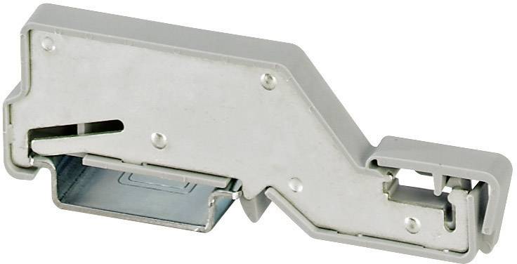 Metallischer Mechanismus mit komplexer Form, möglicherweise ein Teil einer größeren Maschine oder Vorrichtung.