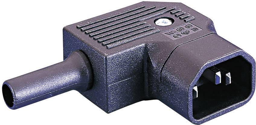 Bulgin PX0686/SE Kaltgeräte-Steckverbinder PX Stecker, gerade Gesamtpolzahl: 2 + PE 10 A Schwarz 1