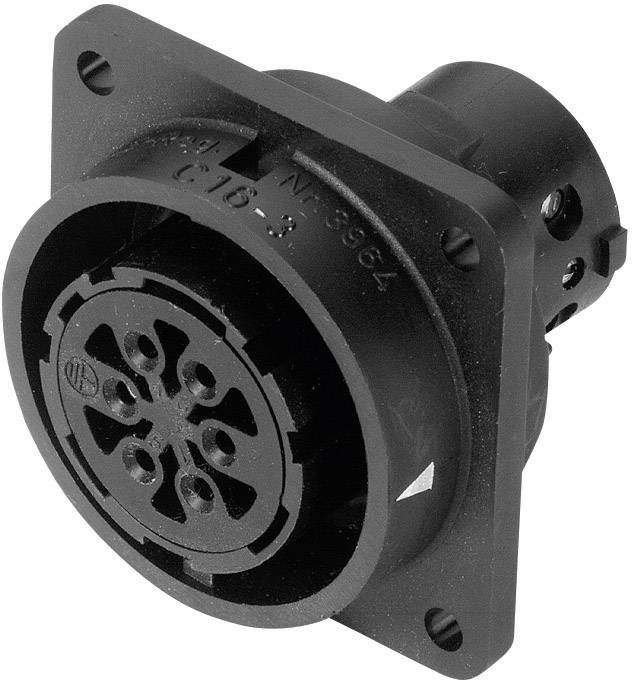 Amphenol C016 10G019 000 2 Rundstecker Buchse, Einbau Gesamtpolzahl: 19 + PE Serie (Rundsteckverbinder): C016 1St.