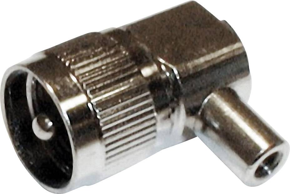 741060 UHF-Steckverbinder Stecker, gewinkelt 50Ω 1St.