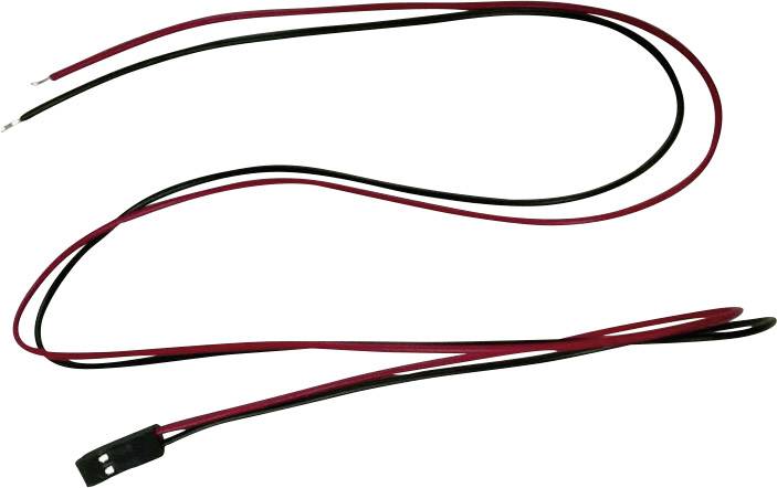 TRU Components Konfektionierte Litze Polzahl Gesamt 2 Rastermaß: 2.54mm 741213