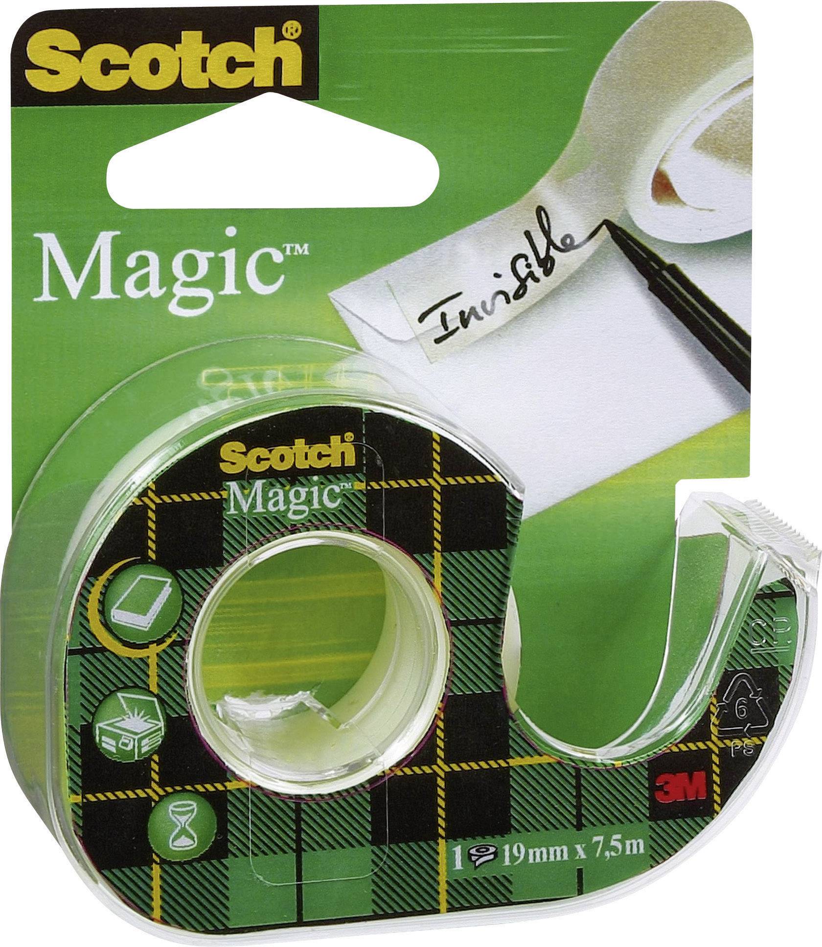 3M 70-0713-2156-9 7000103390 Tischabroller Scotch® Magic™ 810 Matt (L x B) 7.5 m x 19 mm 1 St.
