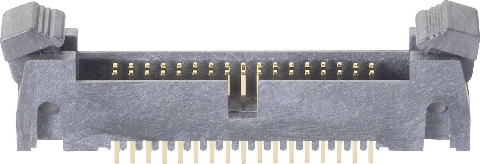BKL Electronic 10120384 Stiftleiste mit Auswurfhebel kurz Rastermaß: 1.27mm Polzahl Gesamt: 26 Anzahl Reihen: 2 1St.