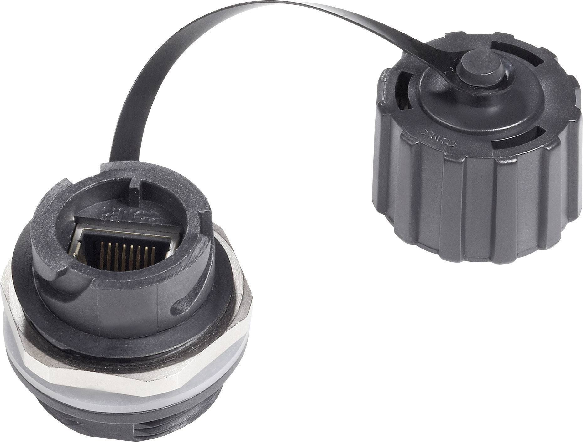 Conec 17-10000 Sensor-/Aktor-Einbausteckverbinder Kupplung, Einbau Polzahl Sensoren: 8P8C 1 St.