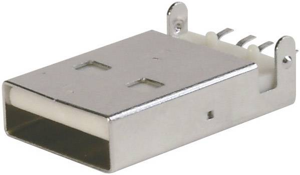 TRU Components USB-Stecker ultra-flach Stecker, Einbau TC-A-USB A-LP-SMT-C-203 USB A (SMT) 1586519 Inhalt