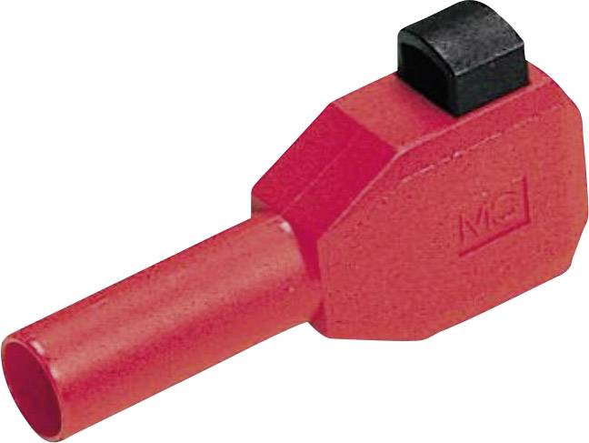 Stäubli SKLS4 Laborstecker Stecker, gerade Stift-Ø: 4 mm Rot 1 St.