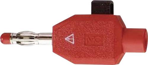 Stäubli KLS4 ROT Büschelstecker Stecker, gerade Stift-Ø: 4mm Rot 1St.
