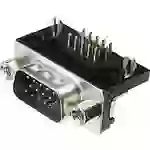 Assmann WSW A-HDS 15 A-KG/T D-SUB Stiftleiste 90° Polzahl: 15 Löten Assmann WSW A-HDS 15 A-KG/T D-SUB Stiftleiste 90° Polzahl: 15 Löten