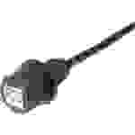 Assmann WSW USB-Steckverbinder 2.0 - IP67 Buchse, Einbau USB B-Buchse mit 1m Kabel A-KAB-USBB-FS-1M Inhalt: 1St.