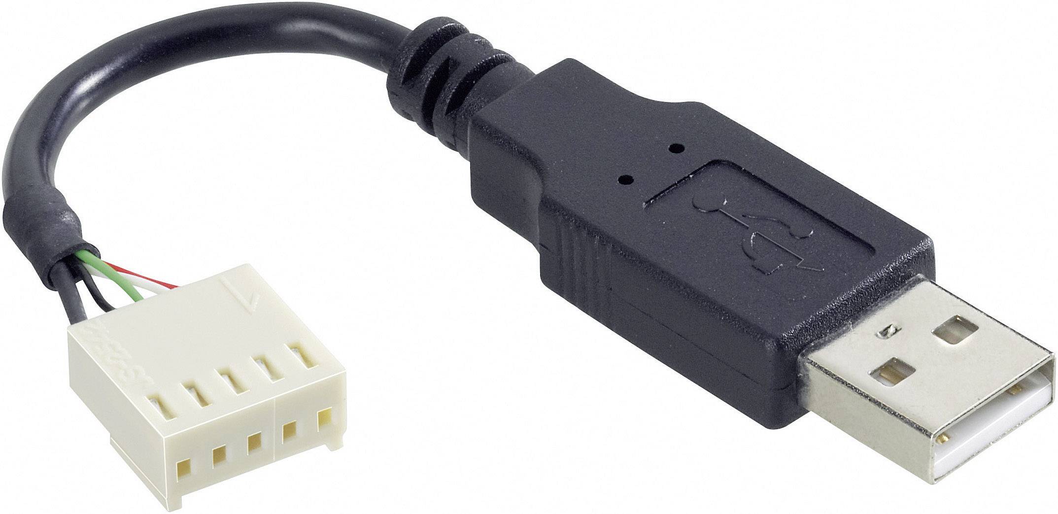 USB-Adapter-Verbindungskabel 2.0 Stecker, gerade 14193 USB-A 14193 Bulgin Inhalt: 1St.