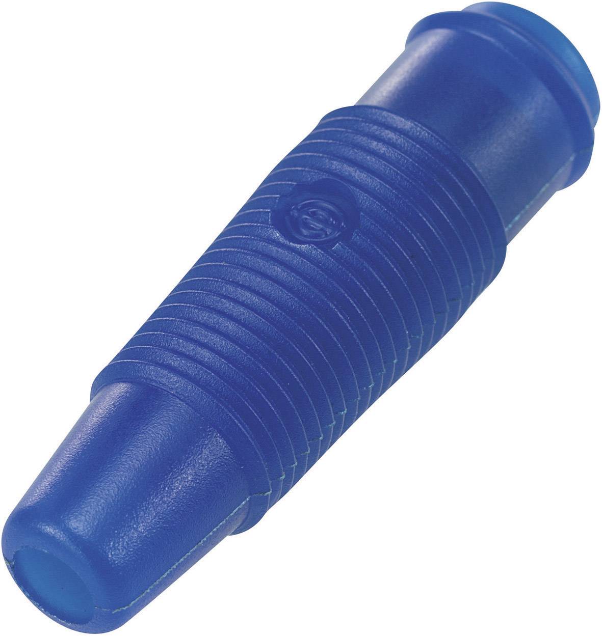 TRU Components TC-R8-107 Laborbuchse Buchse, gerade Stift-Ø: 4mm Blau
