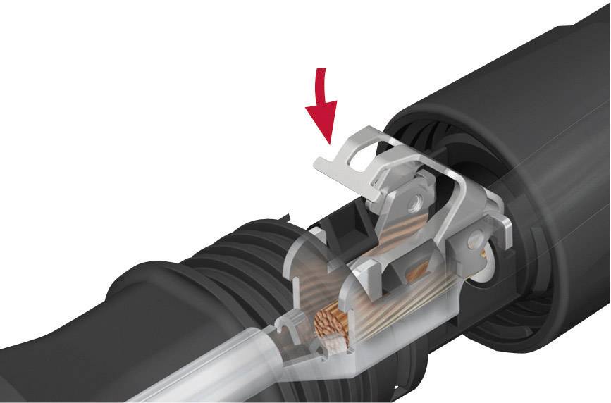 Photovoltaik-Steckverbinder SUNCLIX 1774674 PV-CF-S 2,5-6 (+) Schwarz Phoenix Contact Inhalt: 1 St.
