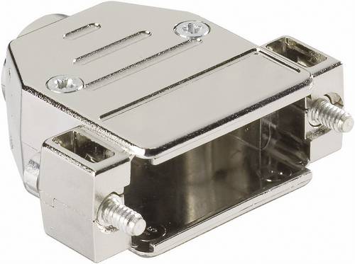 Harting 09 67 009 0443 09670090443 D-SUB Gehäuse Polzahl: 9 Kunststoff, metallisiert 180 ° Silber 1