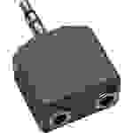 BKL Electronic 1102014 1102014 Klinke Audio Y-Adapter [1x Klinkenstecker 3.5 mm - 2x Klinkenbuchse