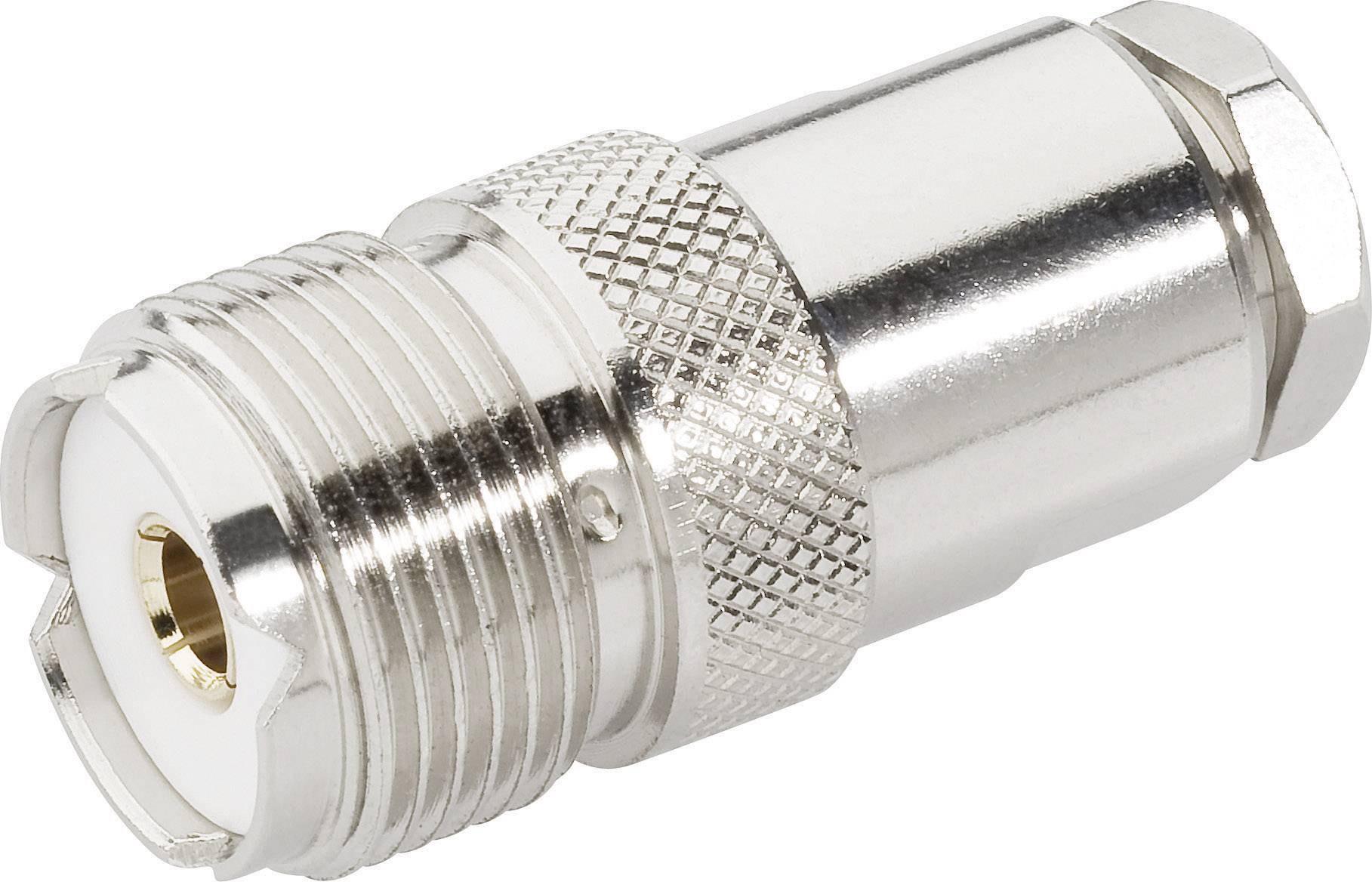 BKL Electronic 0406082 0406082 UHF-Steckverbinder Buchse, gerade 50Ω 1St.