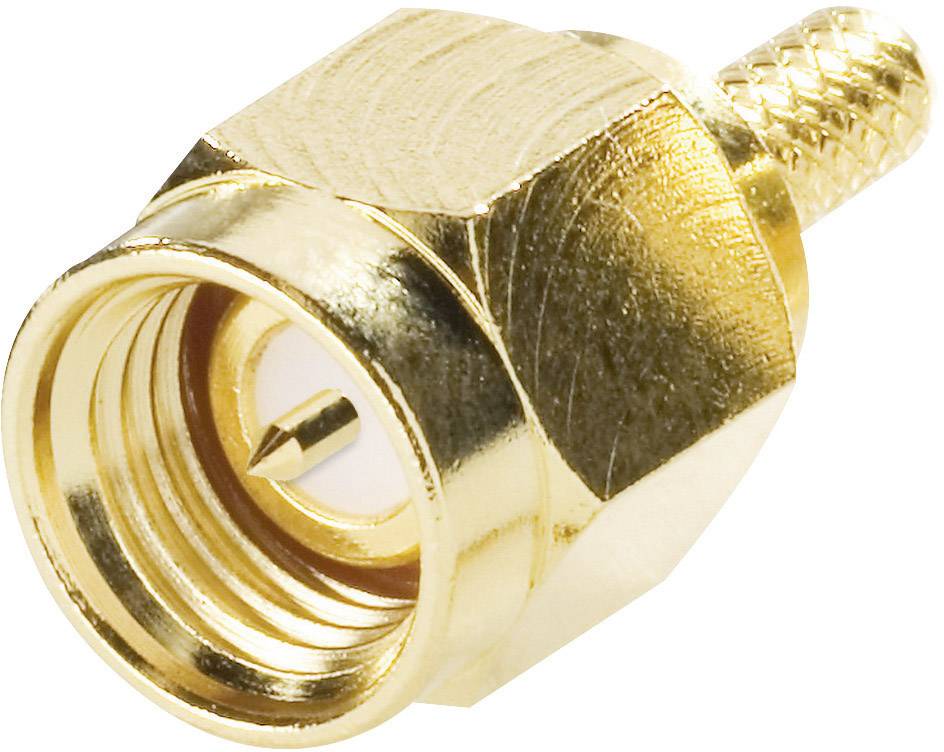 Amphenol SMA1111A2-3GT50G-5-50 SMA1111A2-3GT50G-5-50 SMA-Steckverbinder Stecker, gerade 50Ω 1St.