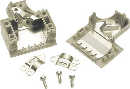 Harting 09 67 015 0573 09670150573 Polzahl: 15 Kunststoff 45 ° Grau
