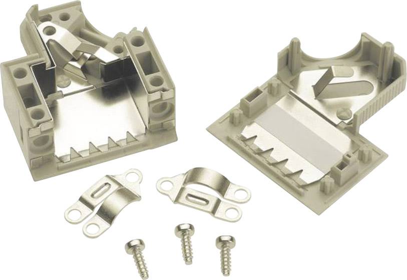Harting 09 67 025 0573 09670250573 D-SUB Gehäuse Polzahl: 25 Kunststoff 45 ° Grau 1 St.