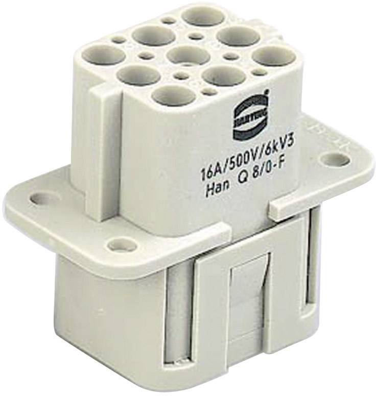 Harting 09120083101 Buchseneinsatz Han® Q 8 + PE Crimpen 1 St.