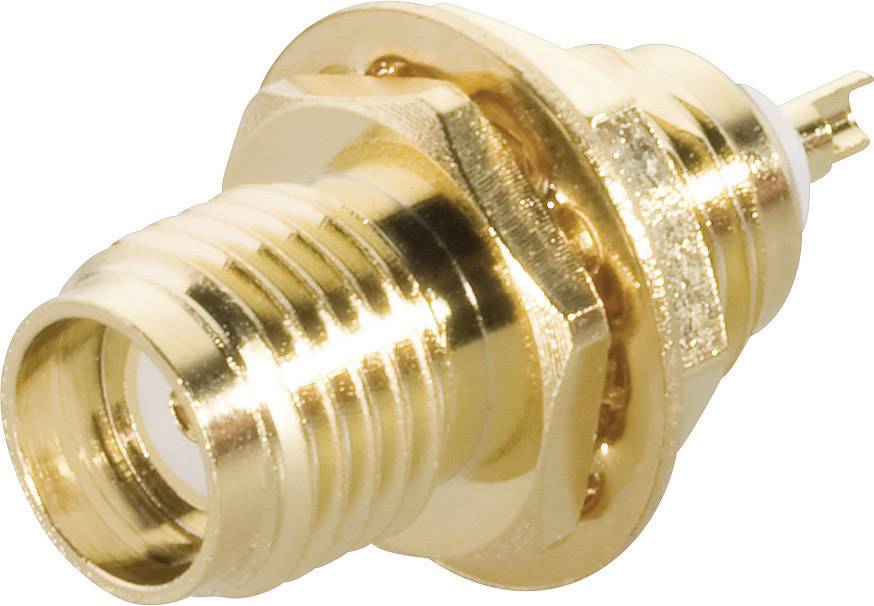 BKL Electronic 0409068 0409068 SMA-Steckverbinder Buchse, Einbau vertikal 50 Ω 1 St.