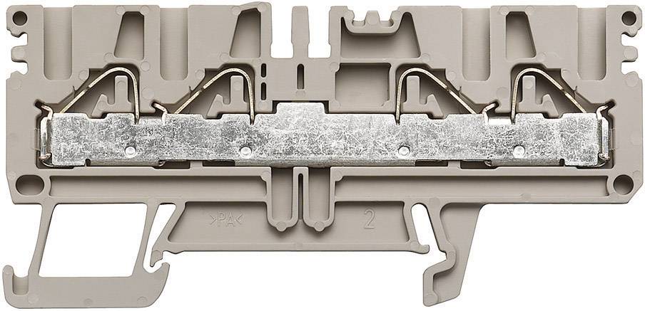 Weidmüller Durchgangs-Reihenklemmen PDU beige PDU 2.5/4/4AN 1896130000-1 Beige