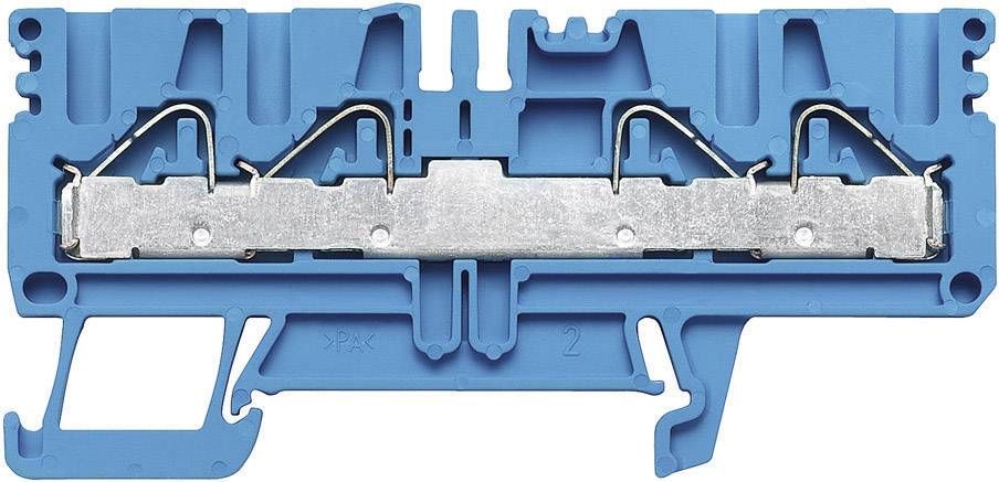 Weidmüller Durchgangs-Reihenklemmen PDU blau PDU 2.5/4/4AN BL 1896250000-1 Atoll-Blau