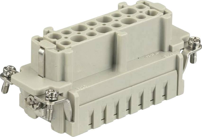 Harting 09330162716 Buchseneinsatz Han® E 16 + PE Käfigzugfeder 1St.