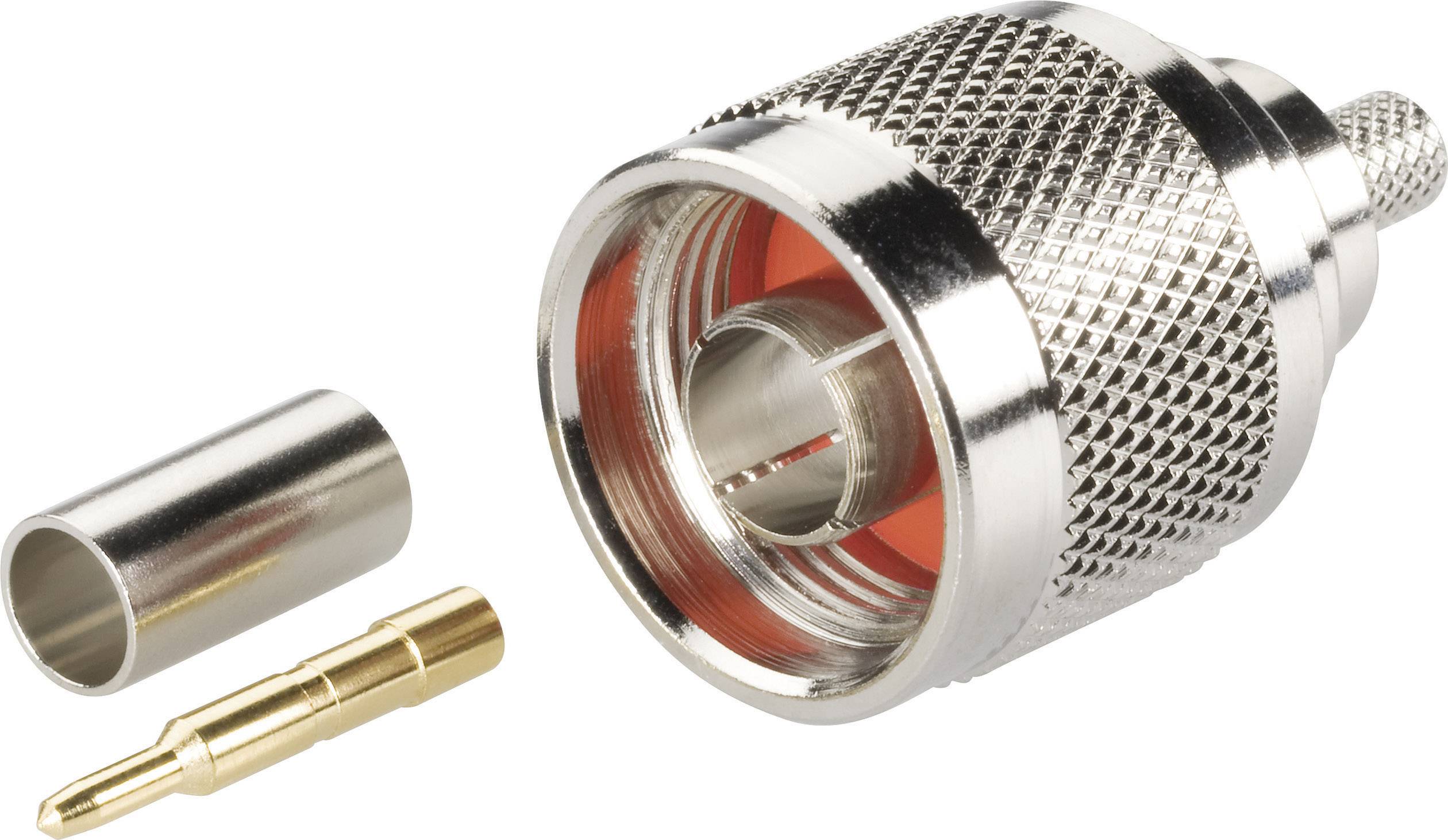 BKL Electronic 0404000 0404000 N-Steckverbinder Stecker, gerade 50 Ω 1 St.