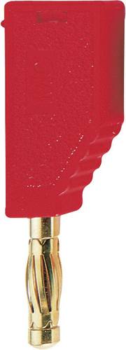 Stäubli SLS425-A Lamellenstecker Stecker, gerade Stift-Ø: 4mm Rot 1St.