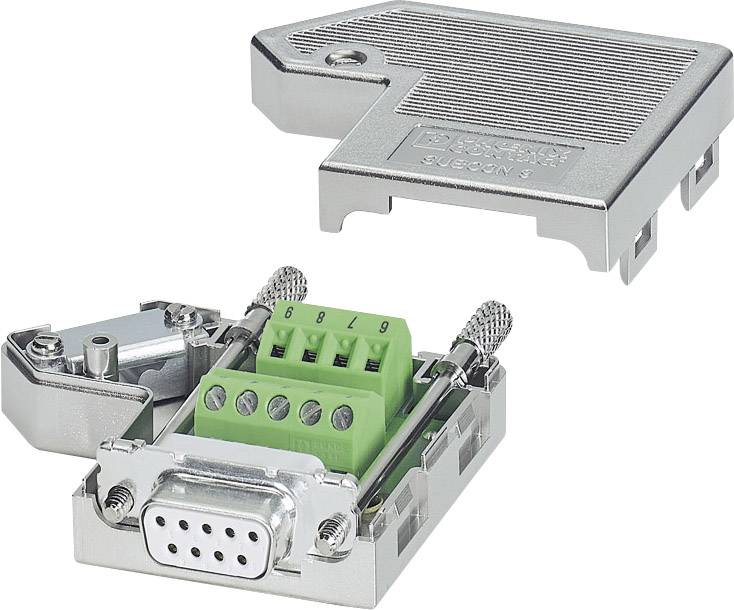 Phoenix Contact SUBCON 25/F-SH 2761619 D-SUB Buchse 180° Polzahl: 25 Schrauben 1St.