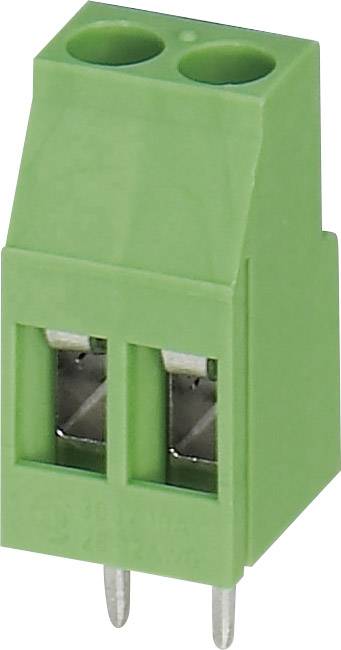Phoenix Contact 1711039 Schraubklemmblock 2.50 mm² Polzahl 3 Grün