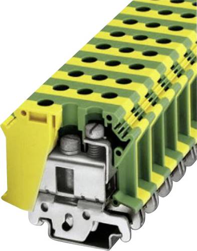 Phoenix Contact 0443065 Installationsschutzleiterklemme 15 mm Schrauben Grün, Gelb 1 St.