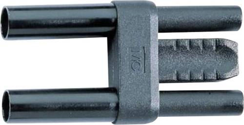 Stäubli SKS 4-19 L/1 Sicherheits-Kurzschlussstecker Schwarz Stift-Ø: 4mm Stiftabstand: 19mm 1St.