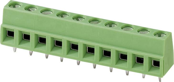 Phoenix Contact 1729034 Schraubklemmblock 1.50 mm² Polzahl 4 Grün