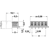 Phoenix Contact Stiftgehäuse-Platine MC Polzahl Gesamt 8 Rastermaß: 5.08mm 1836244 Phoenix Contact Stiftgehäuse-Platine MC Polzahl Gesamt 8 Rastermaß: 5.08mm 1836244