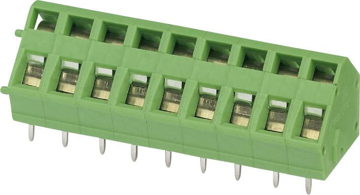Phoenix Contact 1905010 Federkraftklemmblock 2.50mm² Polzahl 1 Grün