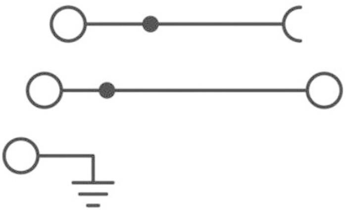 Phoenix Contact 3031827 Installationsschutzleiterklemme 5.2 mm Zugfeder Grau 1 St.