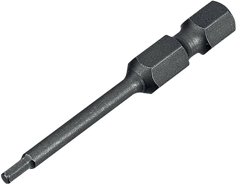 Blick auf einen schwarzen Torx-Bitaufsatz, der für Schraubendreher verwendet wird.