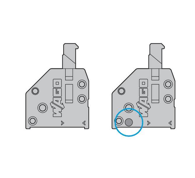 WAGO 250-1419 Federkraftklemmblock 0.50mm² Polzahl 19 Grau 80St.