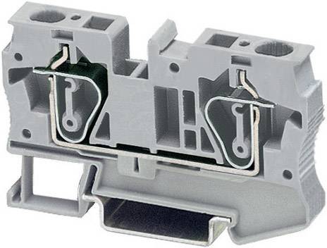Phoenix Contact 3031487 Durchgangsklemme 8.2 mm Zugfeder Grau