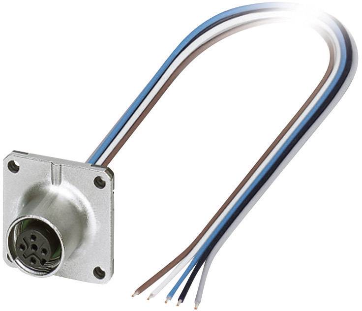 Phoenix Contact 1440986 Sensor-/Aktor-Einbausteckverbinder M12 Buchse, Einbau 0.50 m Polzahl Sensor