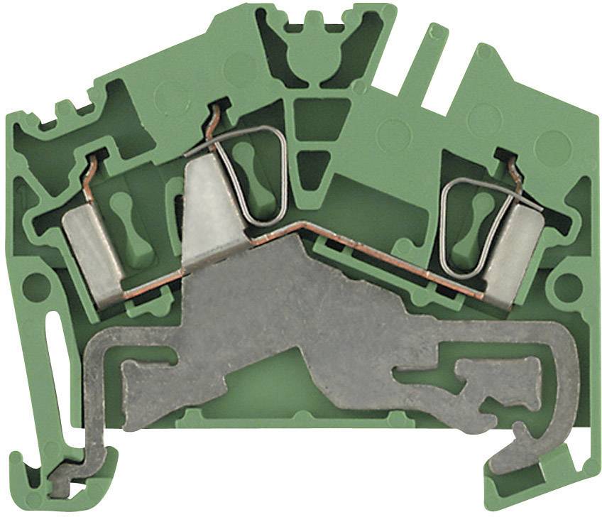 Weidmüller 1706090000-1 Schutzleiterklemme Zugfeder Grün-Gelb 1 St.