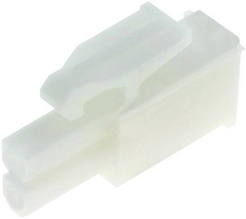 TE Connectivity Stiftgehäuse-Kabel Universal-MATE-N-LOK Polzahl Gesamt 2 Rastermaß: 4.20 mm 172336-