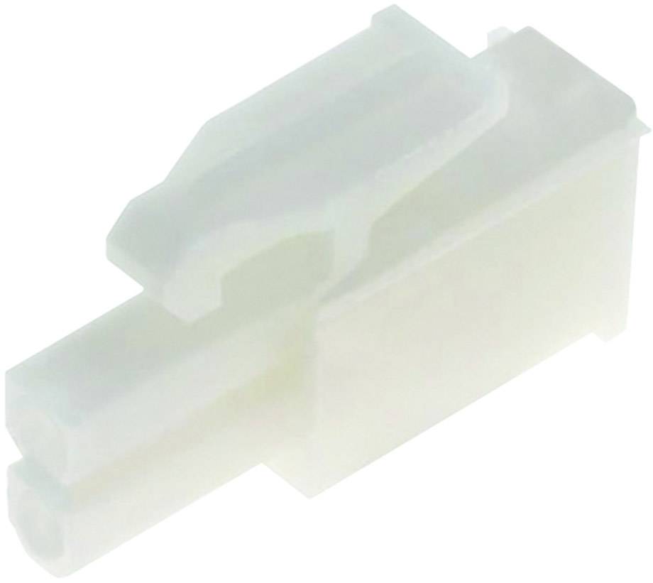 TE Connectivity Stiftgehäuse-Kabel Universal-MATE-N-LOK Polzahl Gesamt 2 Rastermaß: 4.20mm 172336-1
