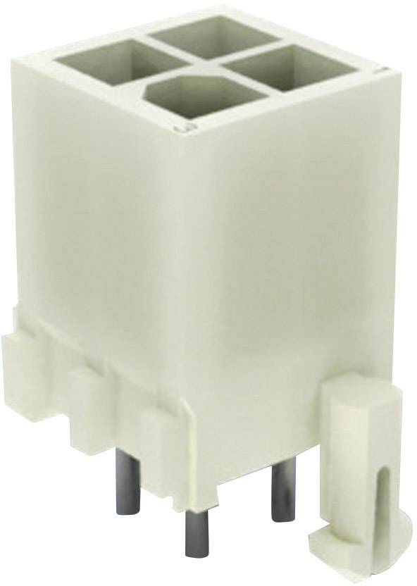 TE Connectivity Stiftgehäuse-Platine Mini-Universal-MATE-N-LOK Polzahl Gesamt 6 Rastermaß: 4.14mm 1-770178-0