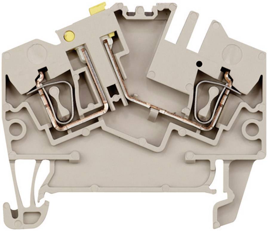 Weidmüller 1779010000-1 Trennklemme Zugfeder Dunkelbeige