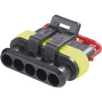 TE Connectivity Buchsengehäuse-Kabel AMP-Superseal 1.5mm Series Polzahl Gesamt 5 282089-1 TE Connectivity Buchsengehäuse-Kabel AMP-Superseal 1.5mm Series Polzahl Gesamt 5 282089-1