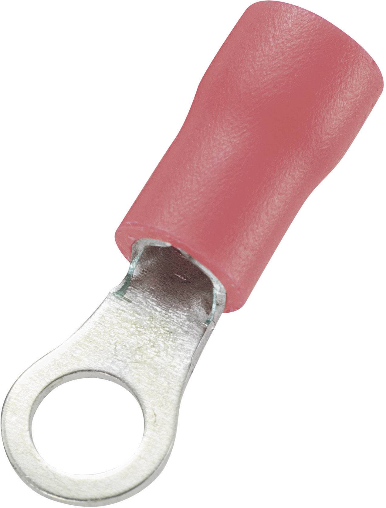 93014c232 Ringkabelschuh Querschnitt (max.)=1.50mm² Loch-Ø=3.7mm Teilisoliert Rot 100St.