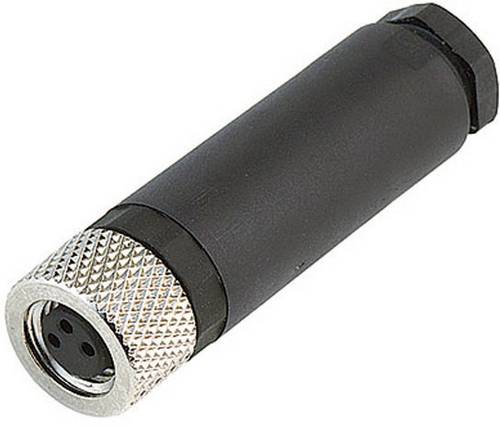 Binder 99-3376-100-04 Sensor-/Aktor-Steckverbinder, unkonfektioniert M8 Buchse, gerade Polzahl Sens