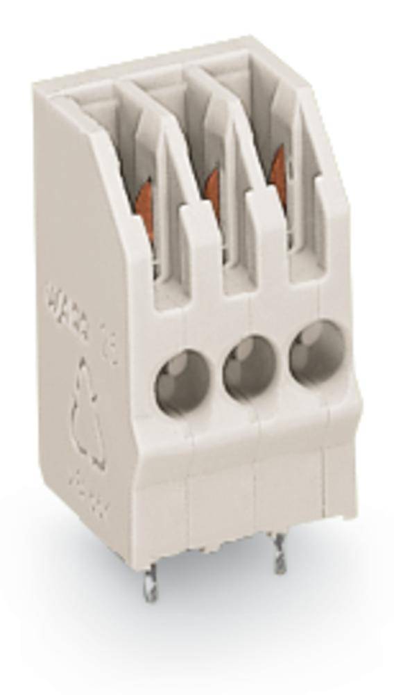 WAGO 251-105 Federkraftklemmblock Polzahl (num) 5 Weiß 260 St.